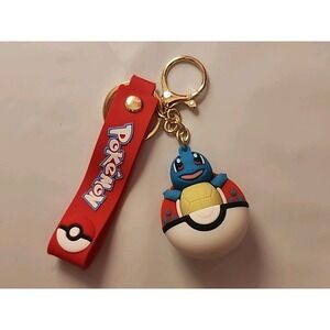 Pokémon Keychain‎ Squirtle In Pokémon Ball